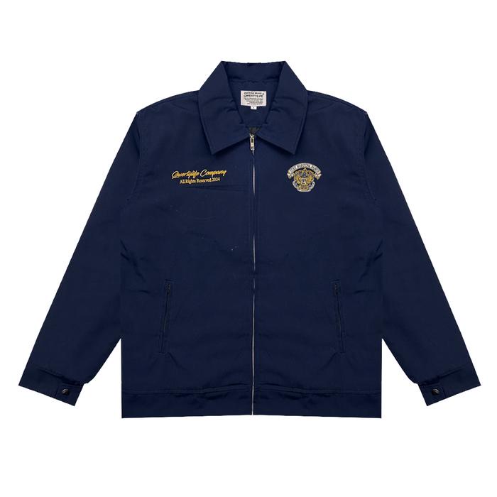 Qwertylife Work Jacket Nationwide Navy Unisex Diamond