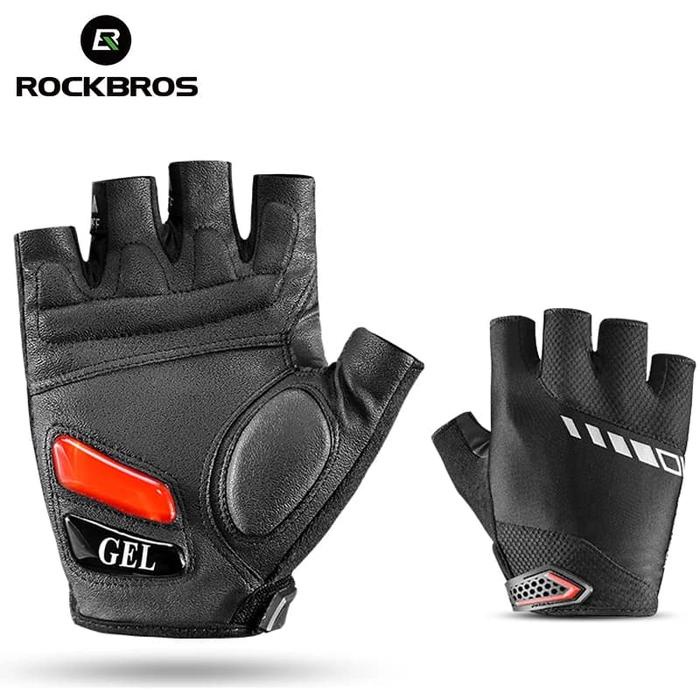 Rockbros Sarung Tangan Gel Sepeda Motor Sport Gloves