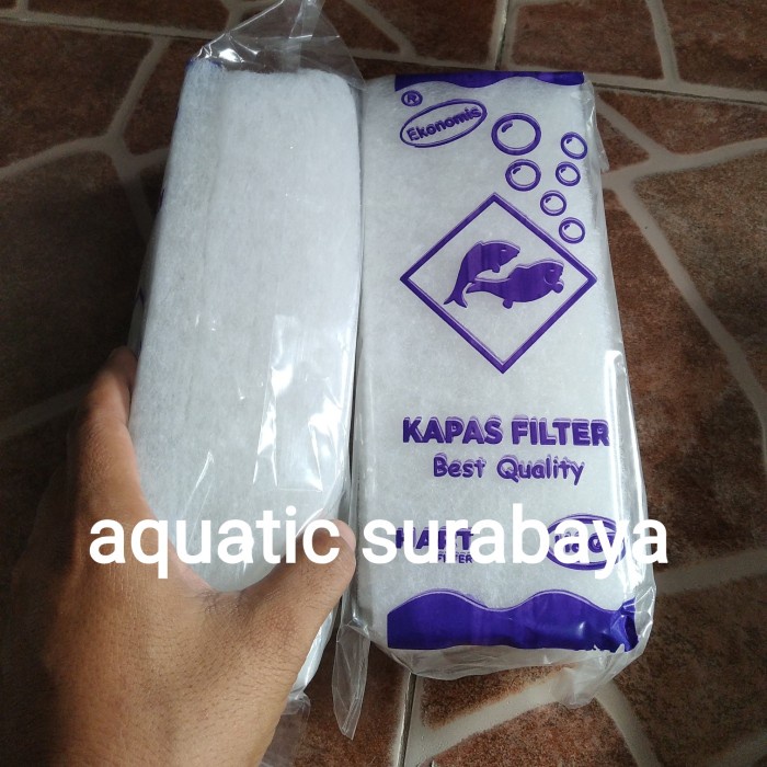 Kapas Filter/Kapas Dakron/Kapas Busa Filter Aquarium