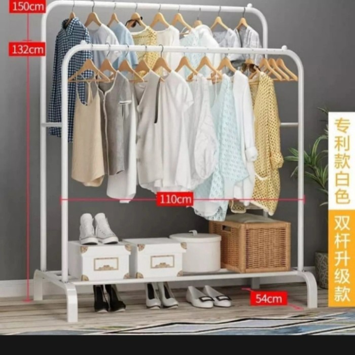 big stand hanger double