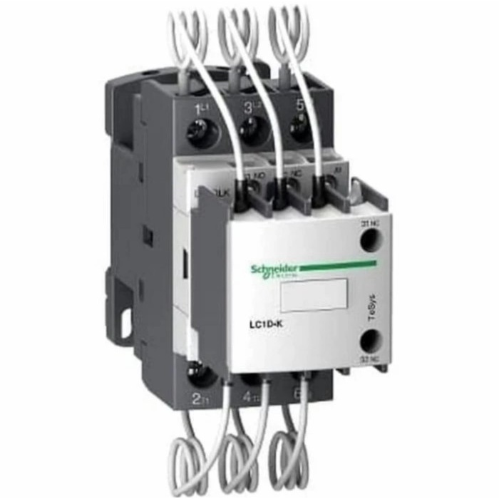 Kontaktor Kapasitor LC1DMK LC1-DMK 25Kvar Schneider