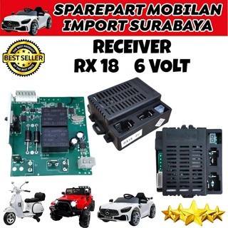 READY STOK RECEIVER RX 60 WELLYE 6 VOLT MOBILAN AKI ANAK MOBIL ACCU RC 6V MODUL