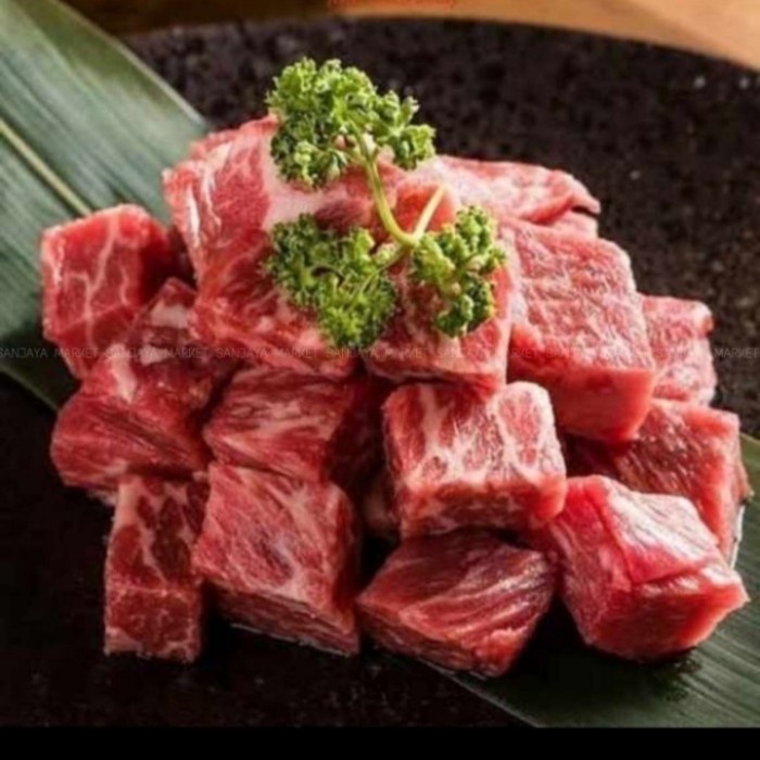 

Lezat- saikoro cube wagyu murah bandung