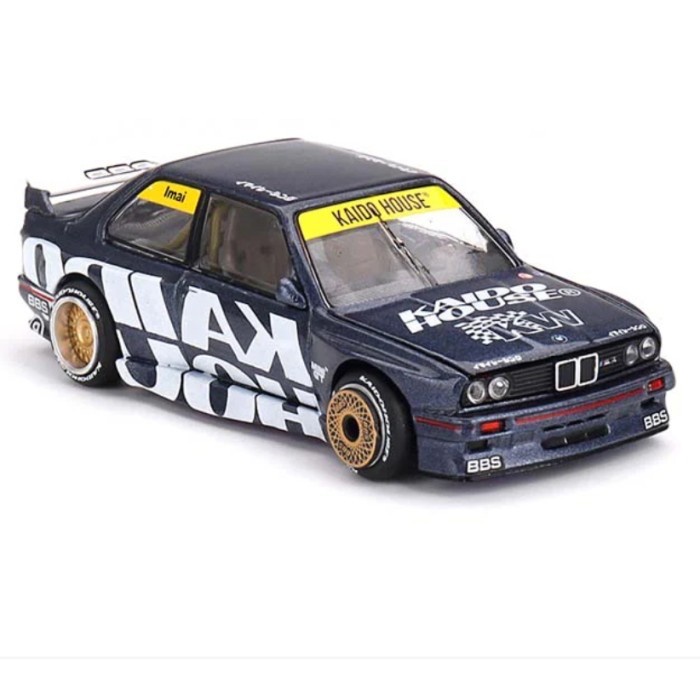 TERBARU DIECAST 1/64 MINI GT X KAIDO HOUSE BMW M3 (E30) KAIDO WORKS V1 PURPLE READY