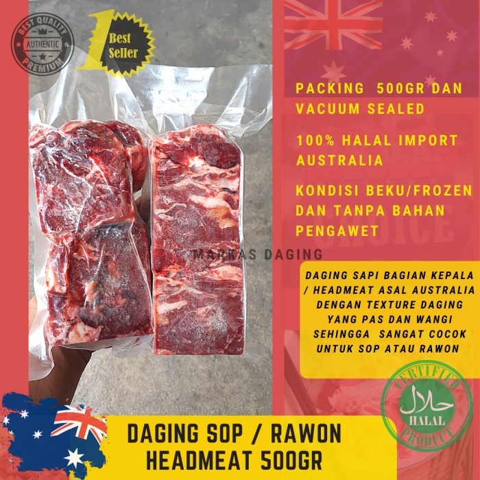 

Lezat- daging sop 500gr HALAL import