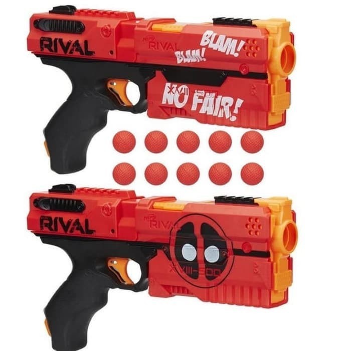 SALE NERF RIVAL KRONOS XVIII-500 DEADPOOL 2 PACK READYY