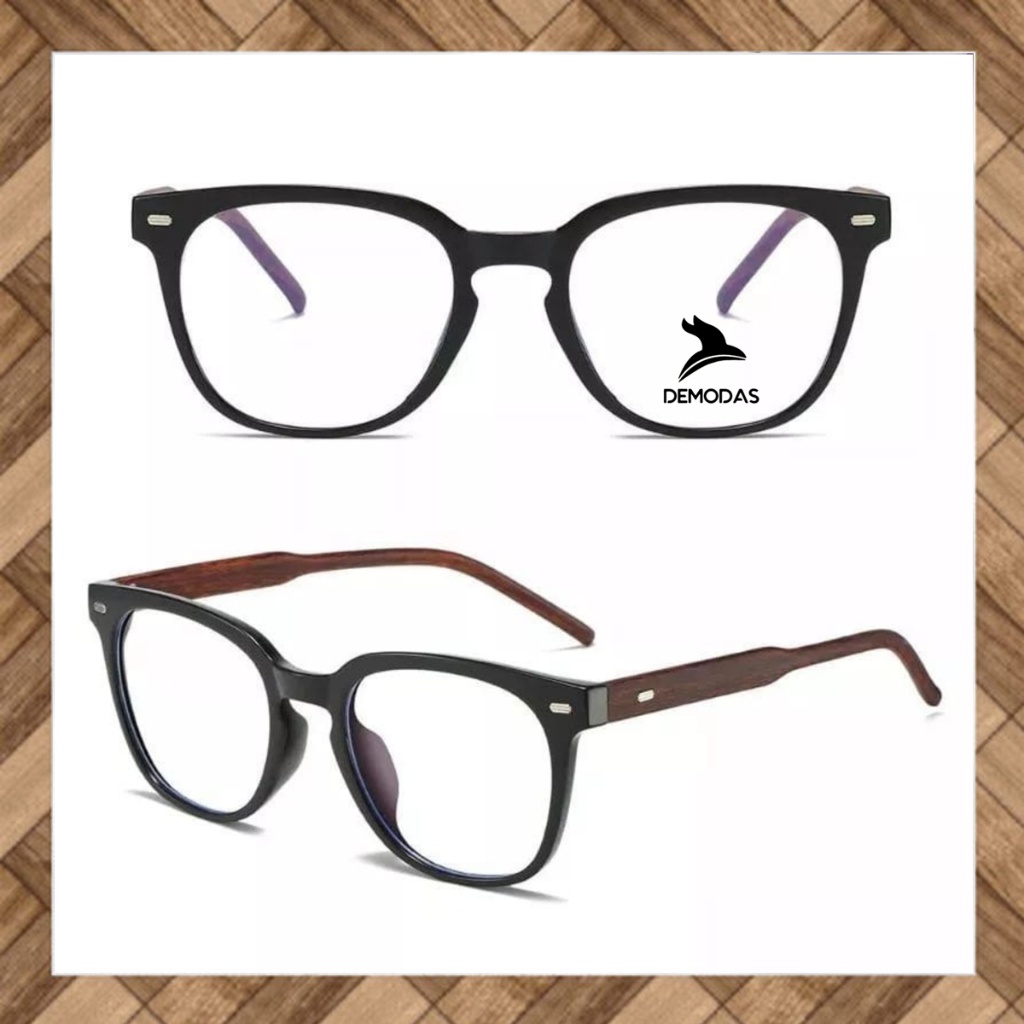 TrendyGaya- Demodas Kacamata Unisex Premium Demodas ( Bluecromic AntiRadiasi Photocromic Blueray )