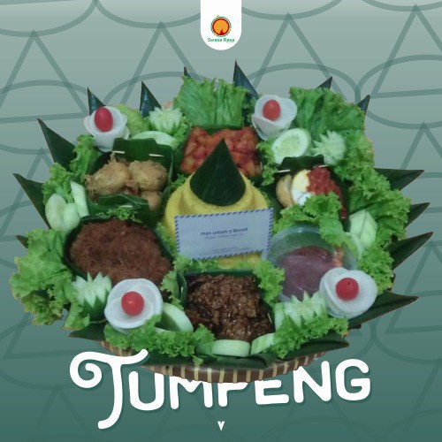 

New Tumpeng Nasi Kuning Porsi 5 Orang Readyy