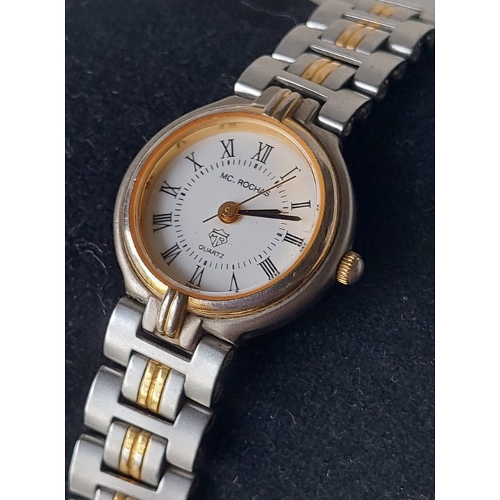 jam tangan wanita vintage BEKAS MC ROCHAS HIDUP *