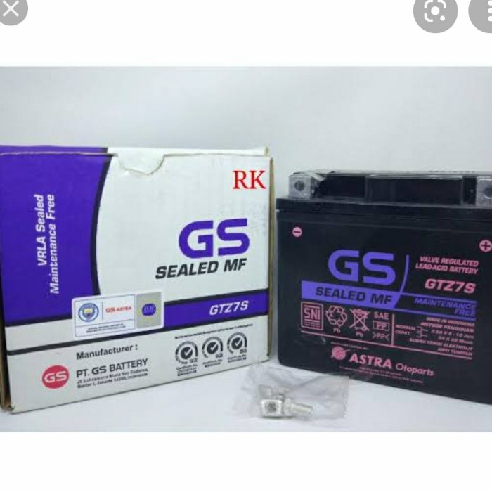 aki gs astra mf gtz7s (asli astra)