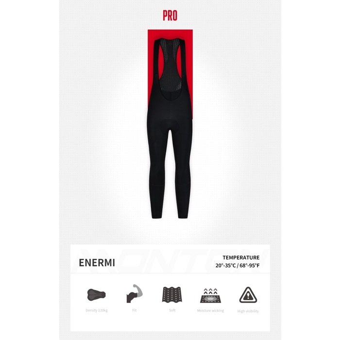 Celana Bib Panjang Mens Monton Ener / Cycling Bib Tights Men