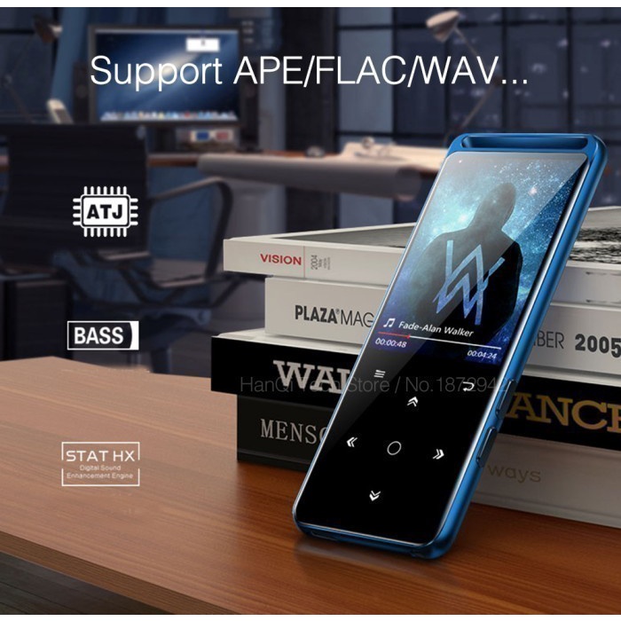 Authentic - Benjie M6 Digital Bluetooth Hifi Mp3 Player Fm Radio Voice Recorder