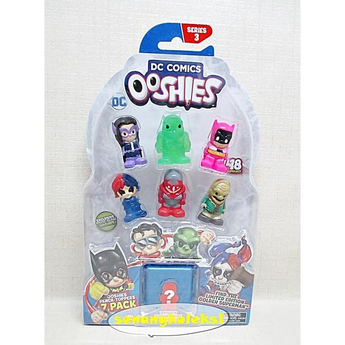 

TERLARIS! Ooshies Pencil Toppers series 2 Dc comics 7 pack#B