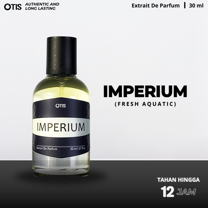 Flash- Otis Parfum Imperium - Parfum Pria tahan lama - Extrait de parfum