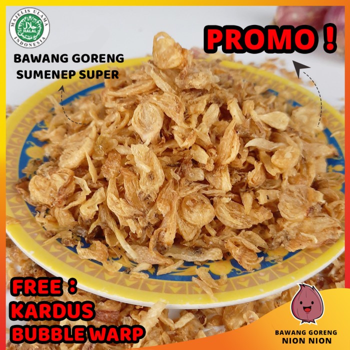 

Bawang Goreng Brebes Paling Murah Dan Renyah Berat 1 Kg - B