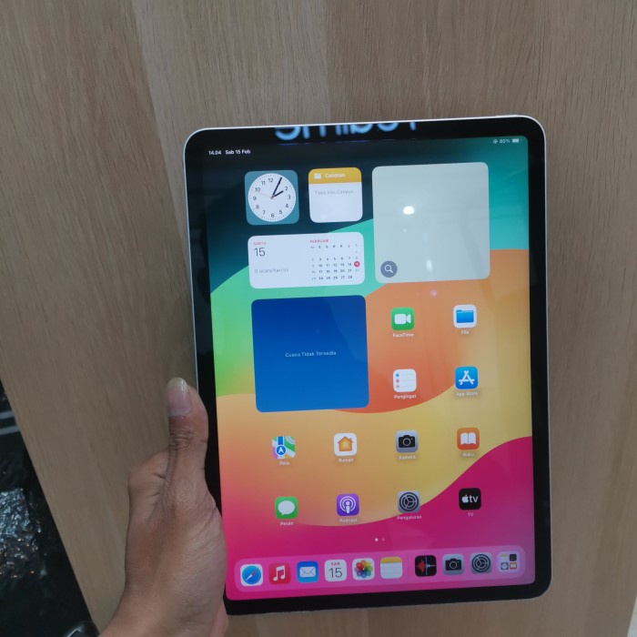 HP HAPE BEKAS SECOND IPAD PRO 11" WIFI 4TH GEN IBOX MINUS *