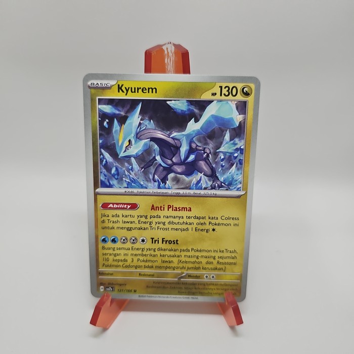Kyurem Staple Pokemon Indonesia Original Kartu
