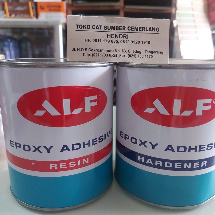 Sale Terbatas Lem Epoxy Alf / Epoxy Resin / Epoxy Adhesive 1Kg
