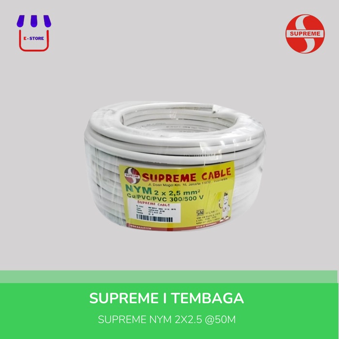 Supreme Kabel NYM 2X2.5 mm Supreme 1 Roll 50 meter