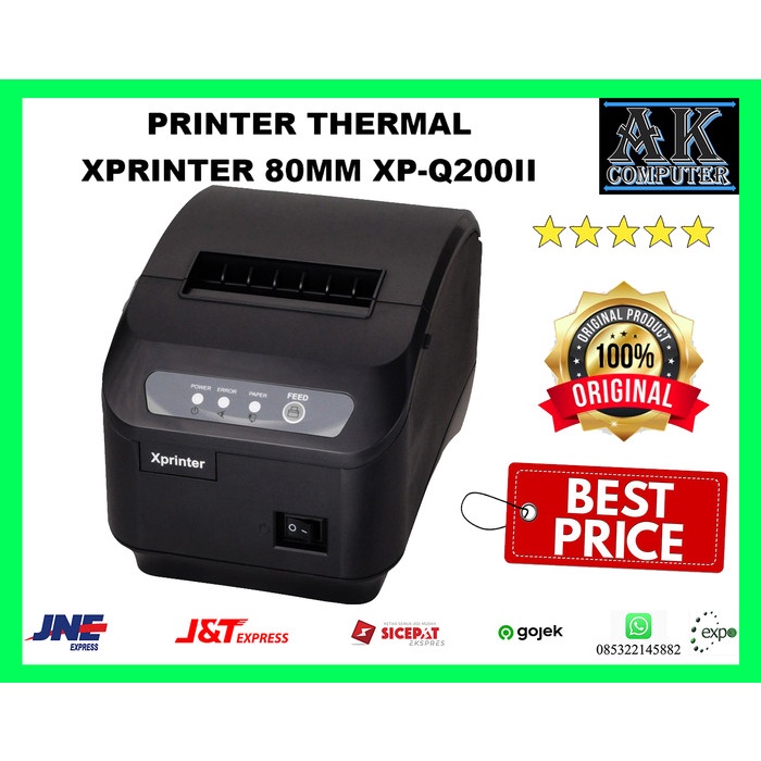 

Printer Thermal XPRINTER 80MM XP-Q200II printer kasir resep struk