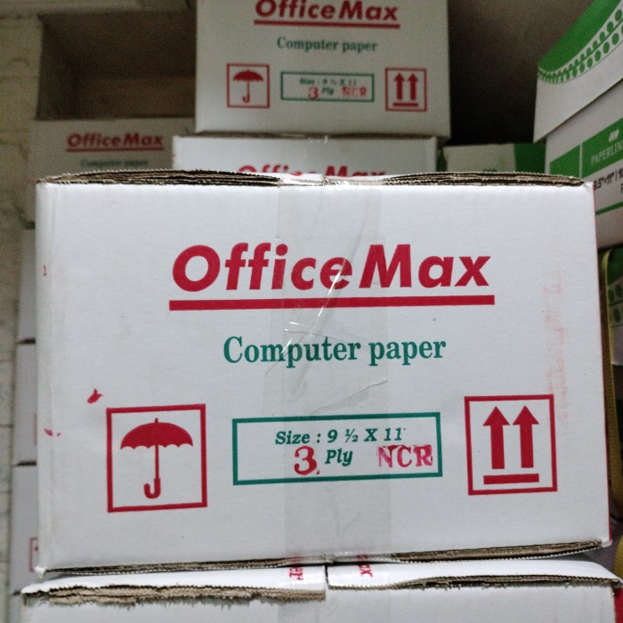 

Continous Form / Kertas Komputer 9.5 x 11 3 Ply Office Max NCR