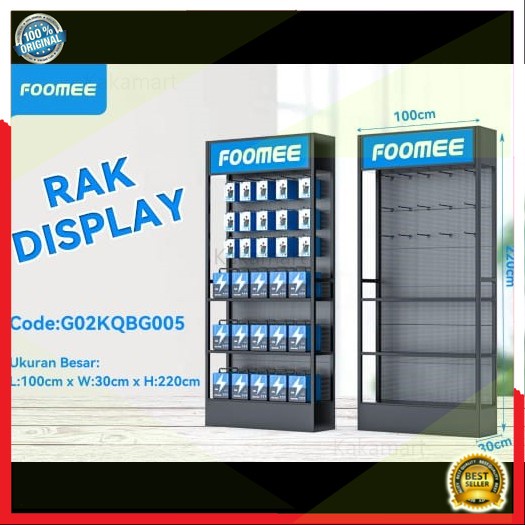RAK FOOMEE SEDANG/RAK DAP SEDANG / RAK PAJANGAN ACCESSORIES 220 x 100