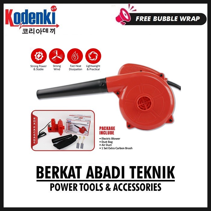 KODENKI EBP101 Mesin Hand Blower Angin Elektrik Tiup Tangan EBP 101