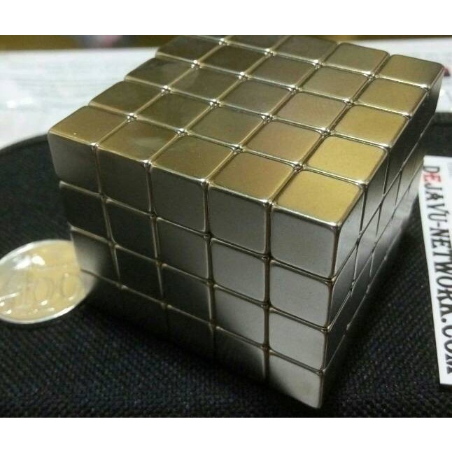 (GoodSeller) Magnet Kubus Square kotak Neodymium Super Strong n52