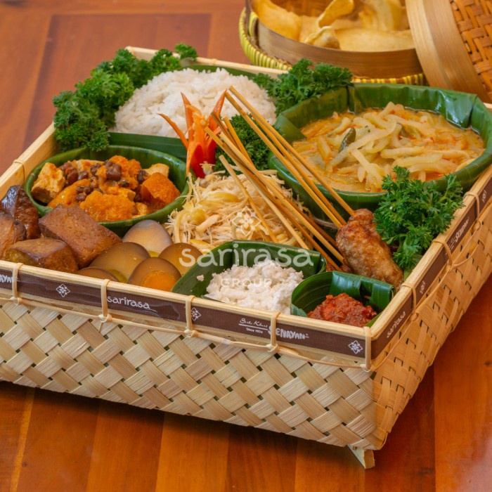 

New Sate Khas Senayan Nasi Liwet Komplit Besek Original