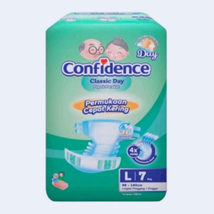 confidence popok dewasa l 7