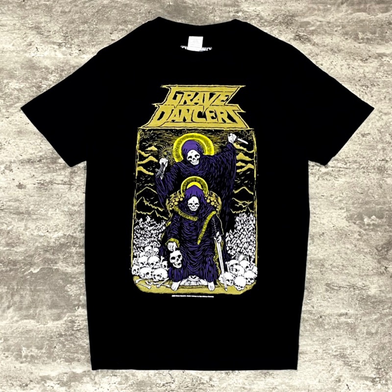 NOOV MUSIC Grave Dancers - Morbid Nation Tour 2011 Tshirt Unisex - Black