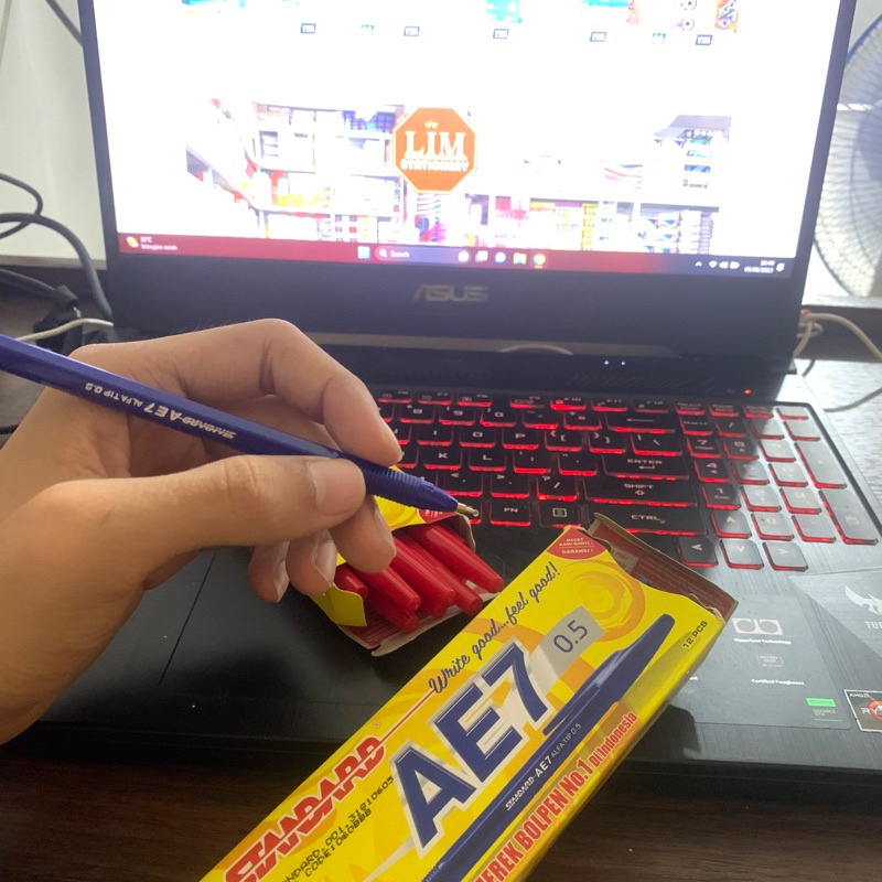 

Pulpen Ae7 Standard 1Pack/12Pcs Ae7 Standard Ready Cod!!!