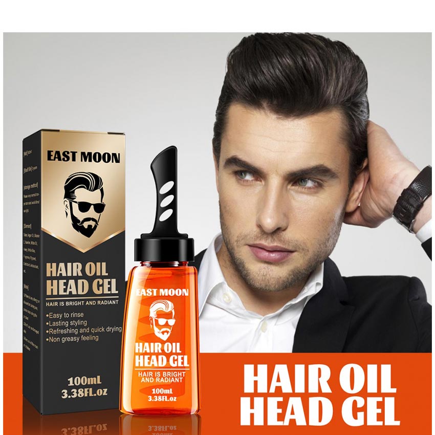 Purvisco - GEL RAMBUT SISIR minyak rambut hair stayling pria minyak rambut pomade oil tahan lama