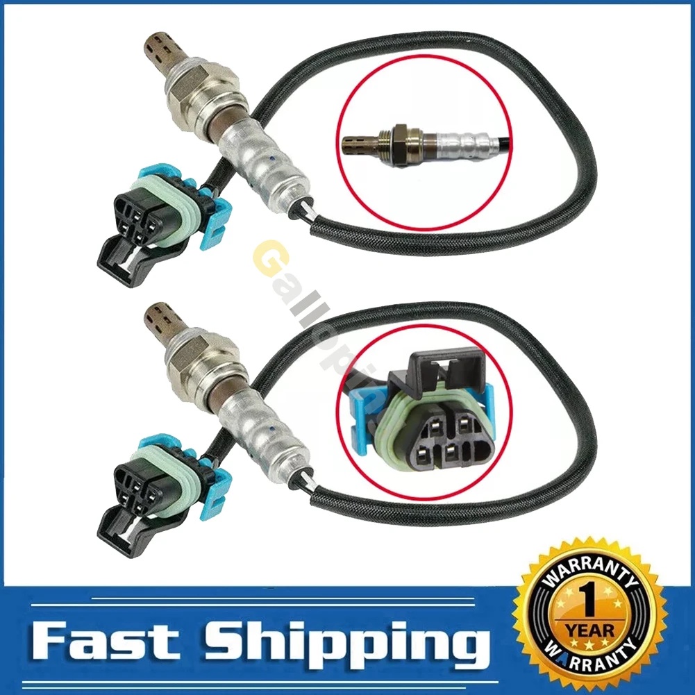 NEW 2x Oxygen O2 Sensor 2 for 2008 2009 Saab 9-7x Hummer H3 2008 - 2014 Chevrolet Express 3500 GMC S