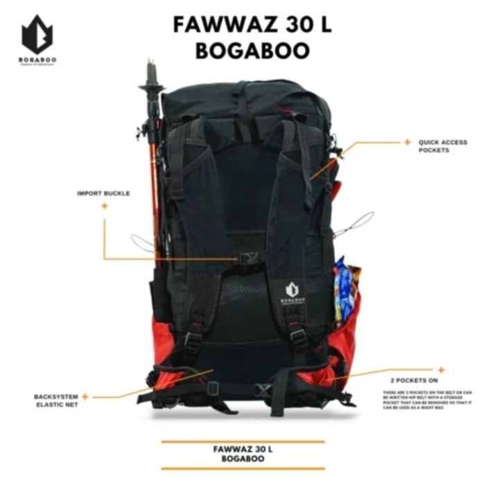 Tankbag Tas Carrier Gunung Tas Backpack Ultralight Monte Equipment Lite Ul-30L