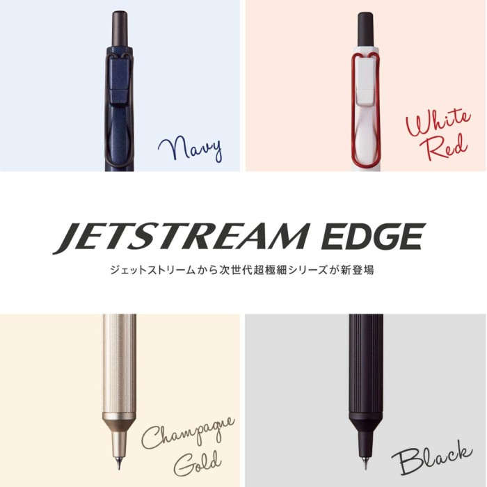 

Uni Jetstream Edge Ballpoint Ink Pen 0.28mm Mitsubishi Uni Oil-Based