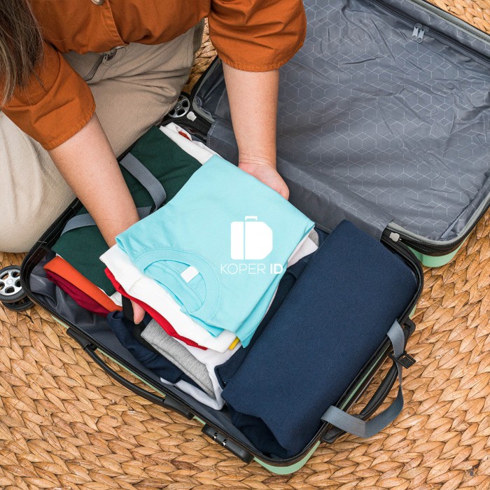 ASLI.. TAS KOPER POLO CITY HARDCASE FIBER SIZE 22 INCH - 074