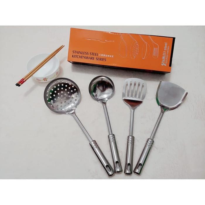 TERJAMIN Peralatan dapur set stainless steel