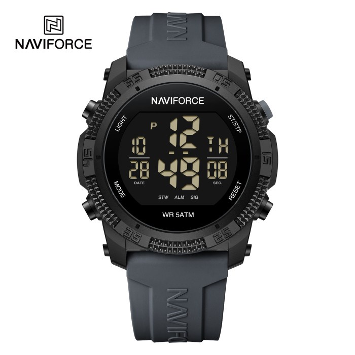 Jam Tangan Pria Digital Navi Force Original Tahan Air