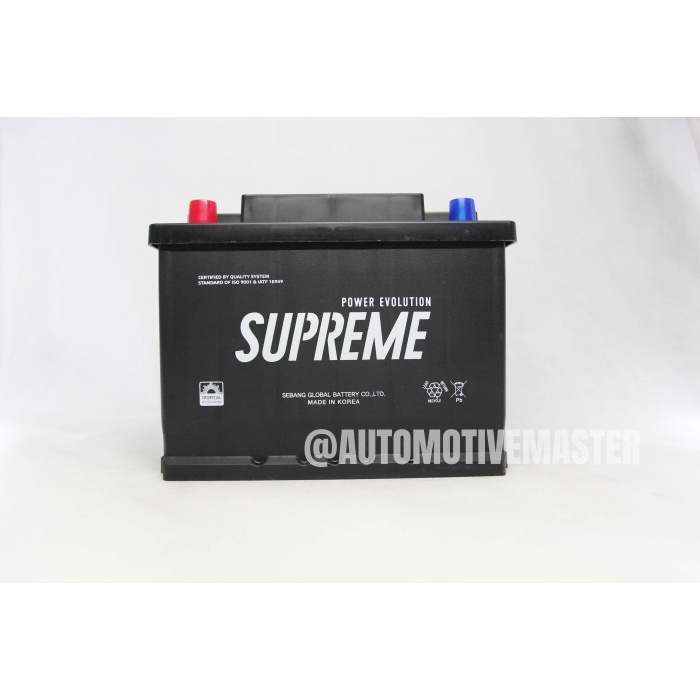 AKI/ACCU BATTERY SUPREME MF 55565 E DIN-LN2(R) MADE IN KOREA ORIGINAL