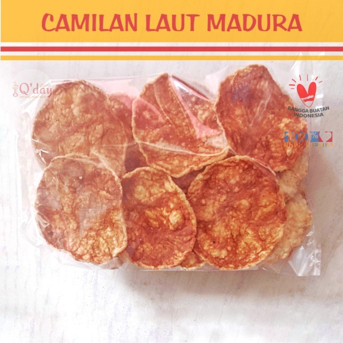 

(TopSeller) Emping Belinjo Mlinjo Blinjo Udang Manis Ukuran Besar (Siap Makan)