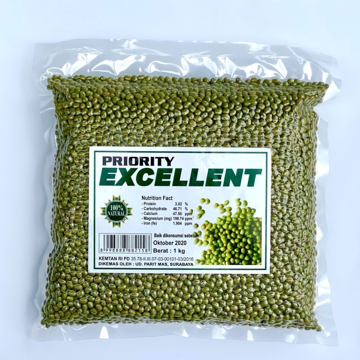 

(TopSeller) Kacang Hijau Priority Excellent 1kg