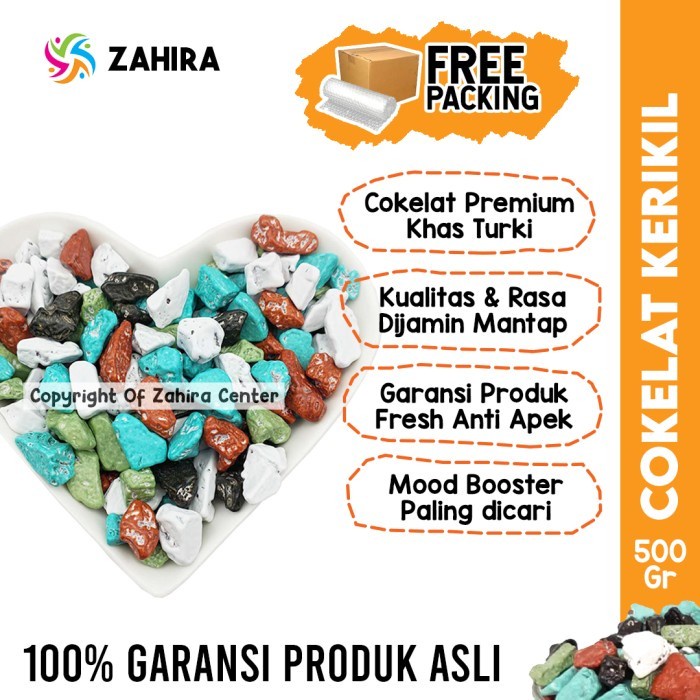 

(TopSeller) Cokelat Kerikil Premium 500Gr Khas Arab Mood Booster Kado Souvenir
