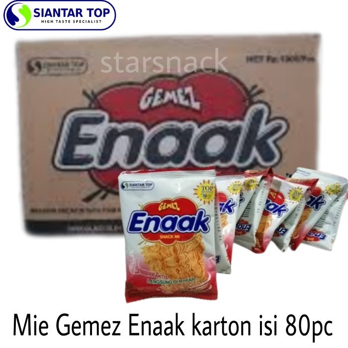 

(TopSeller) STT Mie Gemez Enaak karton isi 60pc
