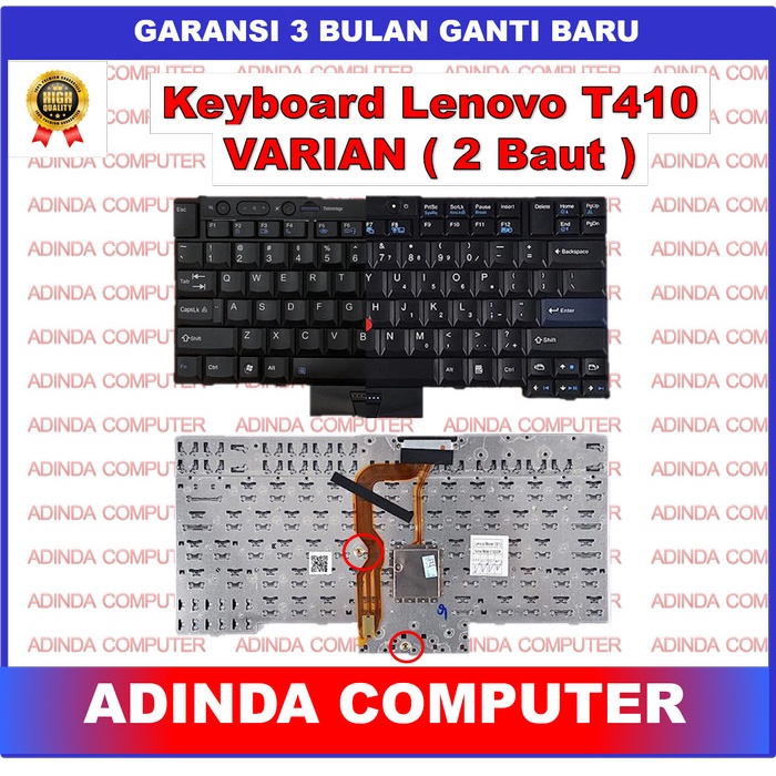 Keyboard Ienovo Thinkpad T410 T420Si T420I T420S T510 T510I Trackpoint