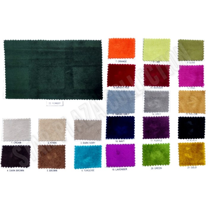 EKSLUSIF Kain Bludru / Beludru Halus - Quantico (Furniture, Sofa, Kursi)