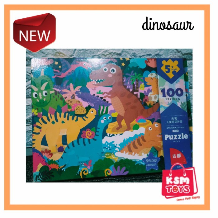 Mainan Edukasi Puzzle 100 pcs jigsaw
