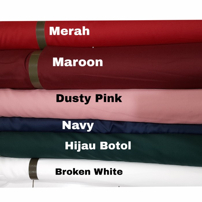 CUCI GUDANG Kain Moscrepe / Mosscrepe Premium