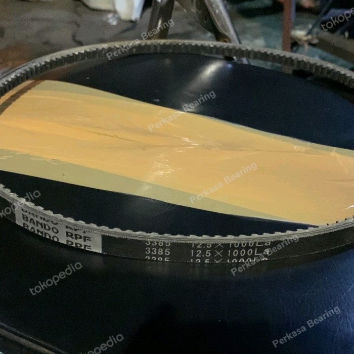 READY V-BELT RAW EDGE COGGED - GIGI - RPF 3385 - A38.5 BANDO