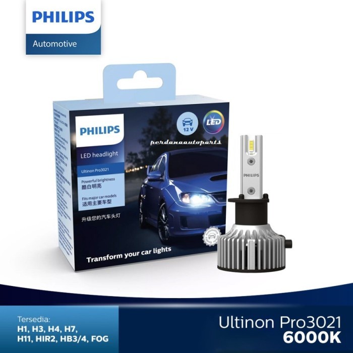 Headlamp Lampu LED Honda CRV Gen3 Asli PHILIPS Ultinon Gen3 Pro3021